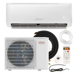 lot 21A image: Costway 12,000 BTU Mini Split Air Conditioner AC Unit with Heat Pump & Remote Control