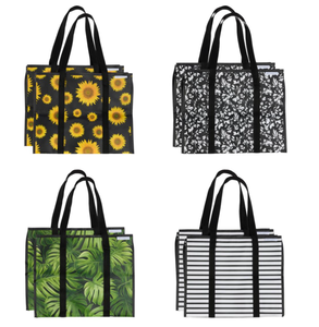 lot 236 image: Improvements 8-pack Savvy Shopper Totes Set