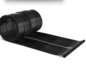 lot 69 image: 2 Pieces 1016.420 Feet Weatherproof Solar Swimming Pool Heating System