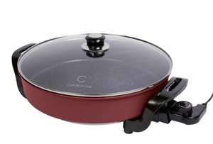 lot 367 image: Curtis Stone 14 6.2qt Dura-Pan Nonstick Electric Skillet (GREY)