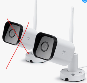 lot 338 image: Geeni Hawk 3 1080p Outdoor Camera (Missing 1 Camera)