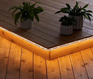 lot 477 image: Better Homes & Gardens 16.4-Foot Plug-In Warm White Rope Flex Light, Double-Sided Glow, IndoorOutdoor Use, Flexible Accent Lighting