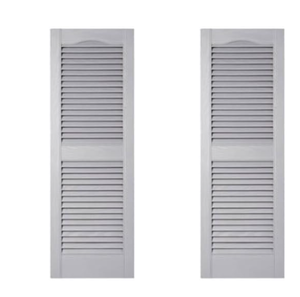 lot 490 image: BUILDERS EDGE TV805283 PR 15x43 Louv Shutters