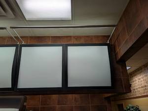 lot 50 image: MAGNA LENS DOUBLE ADVERTISING SIGN-DOUBLE W LIGHT