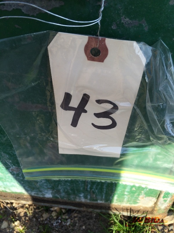 lot 43 image: Steel Storage Box 37 long x 22 wide x 21 high