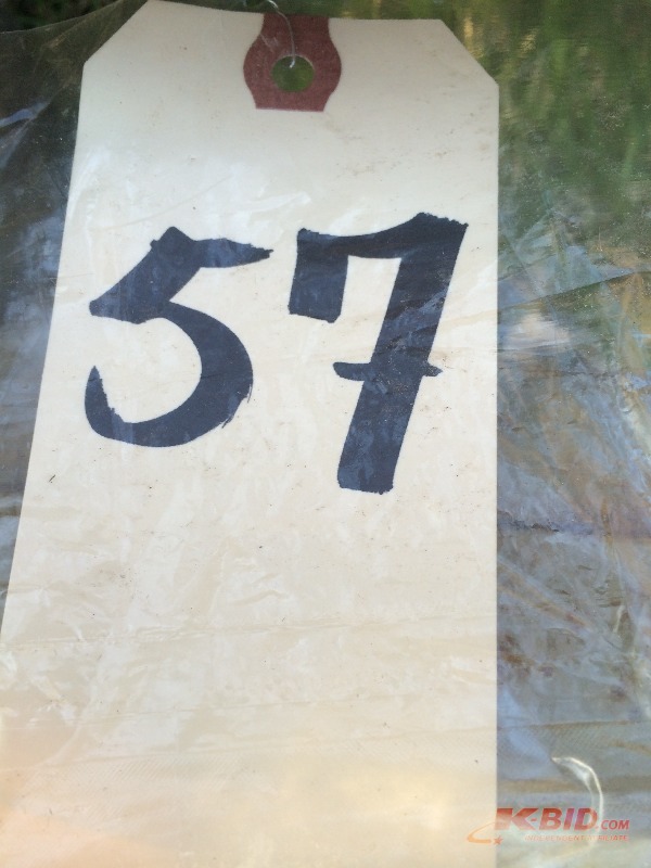 lot 57 image: Rack on Casters - Frame Capacity 5000 lbs. 101 long x 36 wide x 10 high