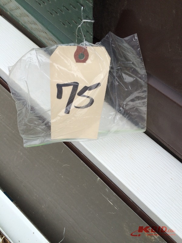 lot 75 image: Assorted Lot of Aluminum Soffit and Facia Materials.