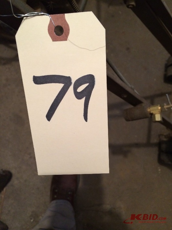lot 79 image: Walk behind cement  blacktop saw