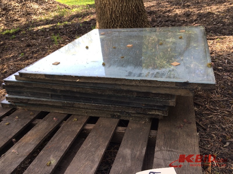 lot 149 image: Double Pane Glass  from green house