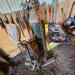 lot 54 image: Torch Set with Tanks, Misc Parts, New Hose,