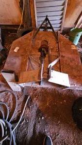 lot 82 image: 5 Ft-3 pt Brush Mower, Howse Brand