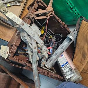 lot 1 image: Lot of Misc Tools-Hacksaws-Come a Longs-Gun Case-Etc