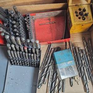 lot 98 image: Drill Bit Sets(2) and Punch Set