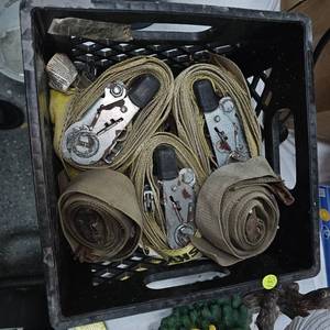 lot 133 image: Lot of Ratchet Straps