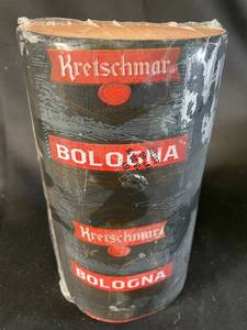 lot 6 image: I - Kretschmar Bologna 4 lb Bulk Unopened Deli Chub - Best By 12182025