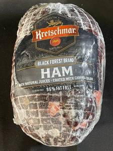lot 45 image: A&F - Kretschmar Black Forest Brand Ham, 96 Percent Fat Free, Sealed