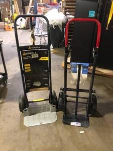 lot 11 image: Lot of assorted dollies damaged wheel customer return see pictures