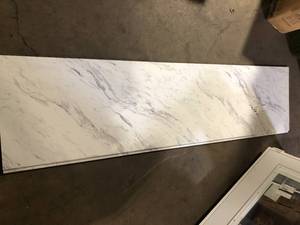 lot 35 image: Hampton Bay 8 ft Straight Laminate Countertop customer return see pictures