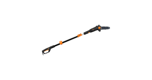 lot 16 image: WEN 6-Amp 8 in. Electric Telescoping Pole Saw customer return see pictures