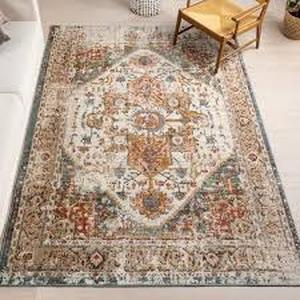 lot 50 image: nuLOOM Shane Persian Vintage 9 ft. x 12 ft. Beige Living RoomBedroomDining Room Area Rug