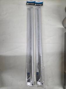 lot 47 image: Lot of 2 San Jamar CK6524A Aluminum 24in Check Racks