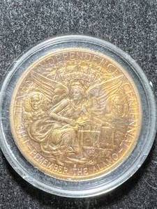 lot 04 image: 1937-S US REMEMBER THE ALAMO COMMEM HALF DOLLAR IN AIRTITE