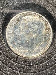 lot 17 image: 1960 US PROOF ROOSEVELT DIME IN CASE
