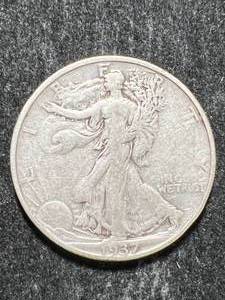lot 30 image: 1937-S US WALKING LIBERTY HALF DOLLAR