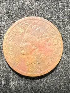 lot 46 image: 1881 US INDIAN HEAD CENT