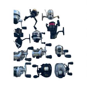 Huge Musky and Walleye Fishing Collection - Saltwater and Freshwater Rods, Reels, Tons of Lures, Tackle Boxes, Fishing Gear, Maps, Fish Finders, Other Tackle and Accessories