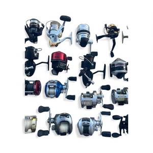 Huge Musky and Walleye Fishing Collection - Saltwater and Freshwater Rods, Reels, Tons of Lures, Tackle Boxes, Fishing Gear, Maps, Fish Finders, Other Tackle and Accessories