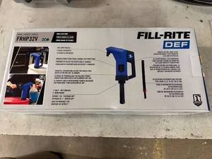 lot 16 image: Fill-Rite Def Hand Lever Pump