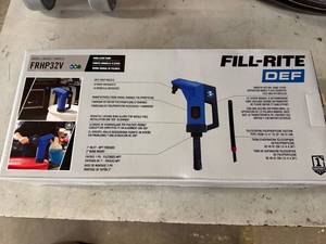 lot 17 image: Fill-Rite Def Hand Lever Pump