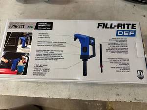 lot 18 image: Fill-Rite Def Hand Lever Pump