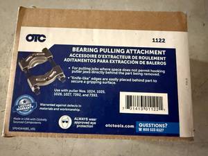 lot 28 image: Otc Bearing Pulling Attachment