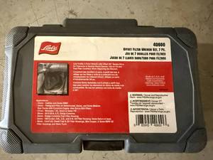 lot 32 image: Lisle Offset Filter Wrench Set 7Pc