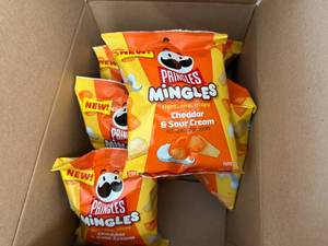 lot 148 image: 6 Packs Of Pringles Mingles