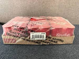 lot 194 image: 24 Cans Of Campbells Double Noodle Soup