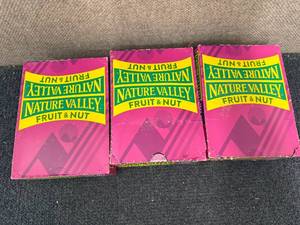lot 204 image: 3 Cases Of Nature Valley Fruit And Nut Bars