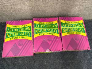 lot 205 image: 3 Cases Of Nature Valley Fruit And Nut Bars