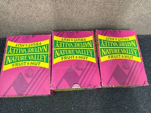 lot 206 image: 3 Cases Of Nature Valley Fruit And Nut Bars