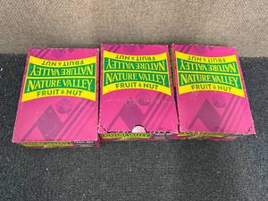 lot 207 image: 3 Cases Of Nature Valley Fruit And Nut Bars