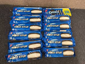 lot 229 image: 12 Packs Of Oreo Most Stuf