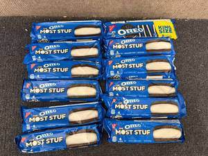 lot 230 image: 12 Packs Of Oreo Most Stuf