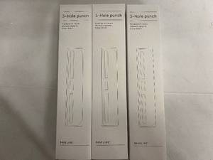 lot 318 image: 3 Baseline 3-Hole Punchers