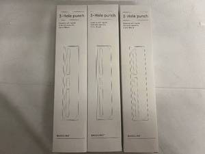 lot 322 image: 3 Baseline 3-Hole Punchers