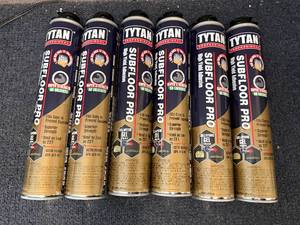 lot 66 image: 6 Tubes Of Tytan Subfloor Pro Collapsing Gel Adhesive