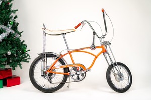 lot 1 image: 1968 Schwinn Sting-Ray Orange Krate Bicycle