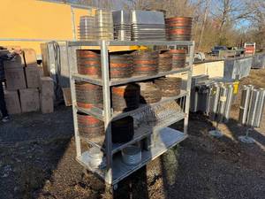 lot 23 image: SHELVING CART