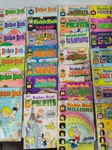 lot 41 image: Lot of Richie Rich Comic Books